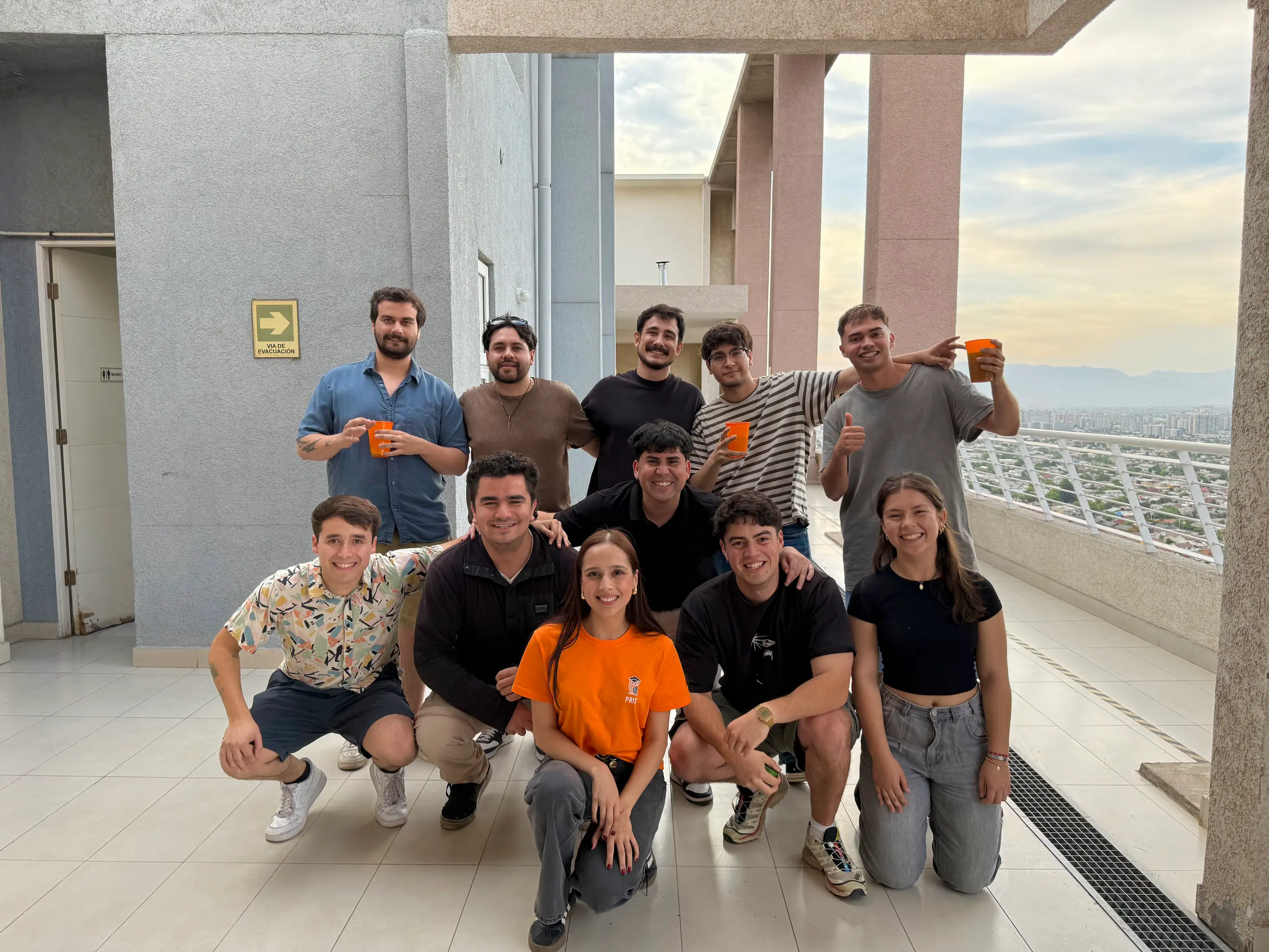 Asado de cierre de año Salva Ramos